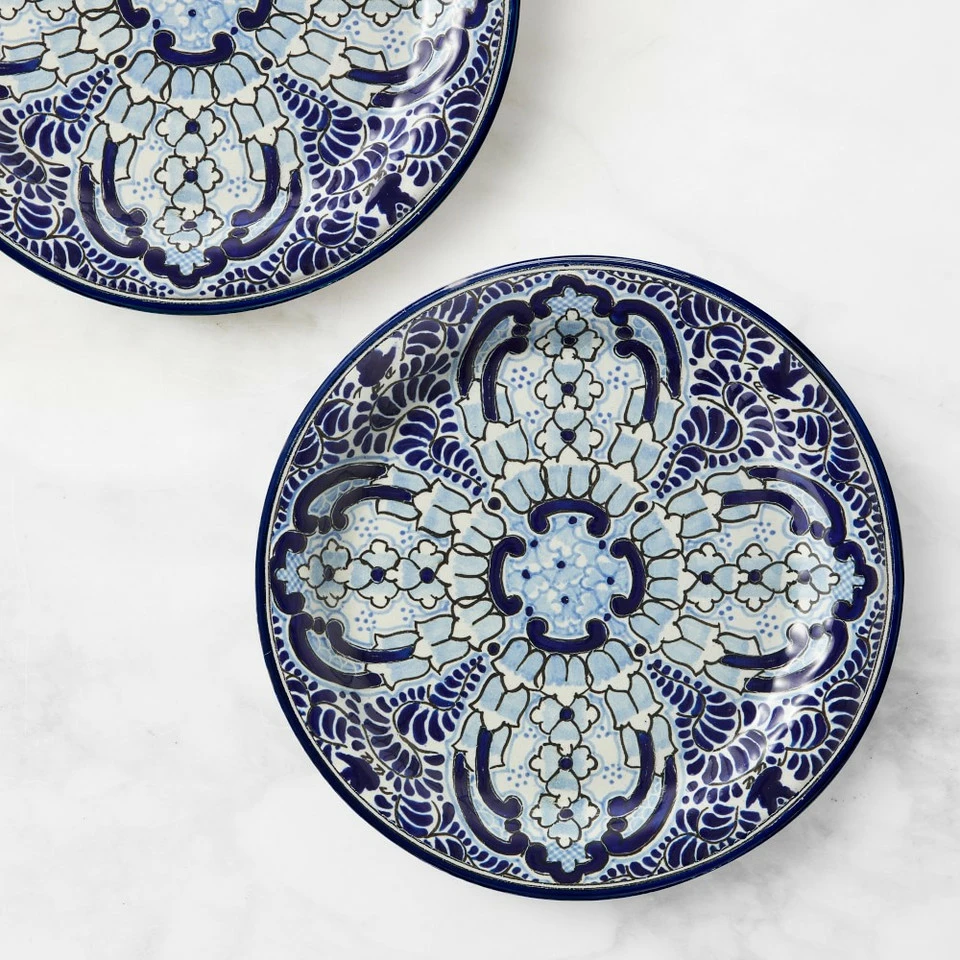 Azulete Salad Plates, Set of 4 - Image 2