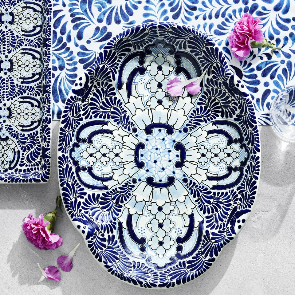 Azulete Serving Platter