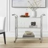 Beckett Bar Cart, Brass