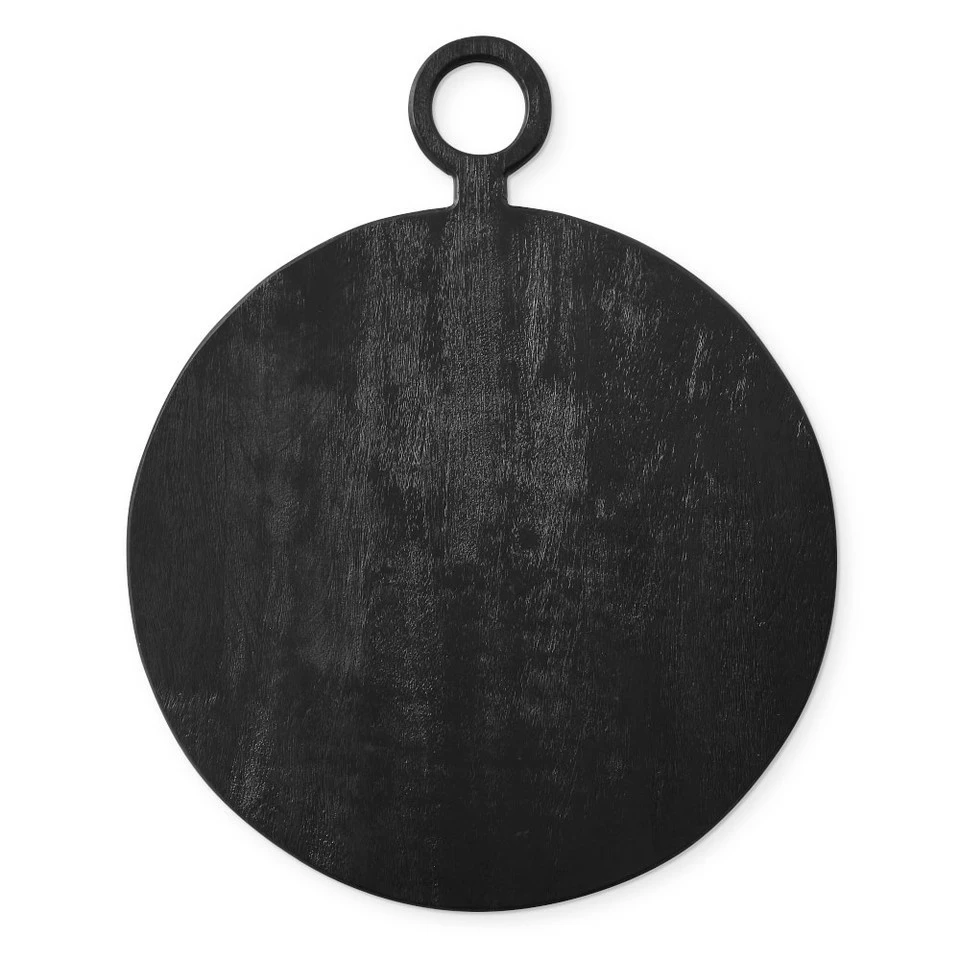 Black Wood Round Cheese Boards - Image 7