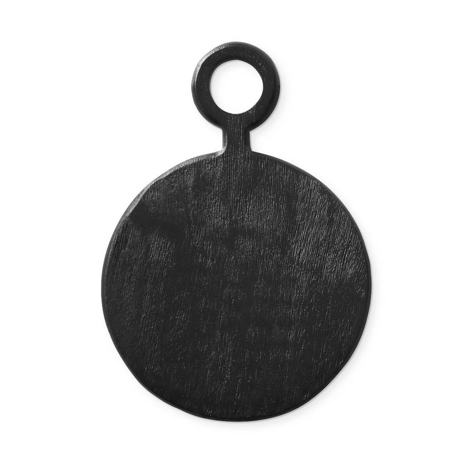 Black Wood Round Cheese Boards - Image 5
