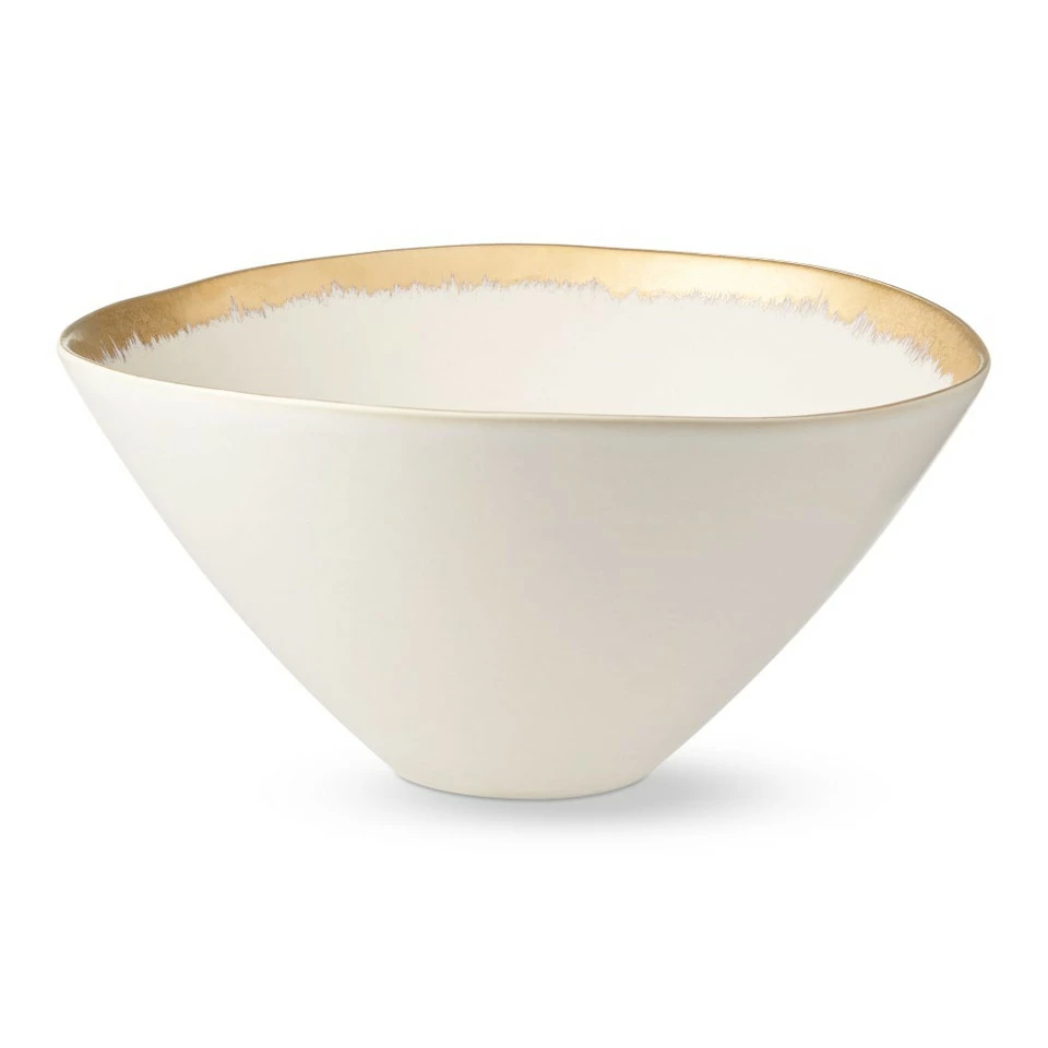Brushed Gold Serving Bowl