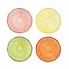 Citrus Glass Bowls, Set of 4