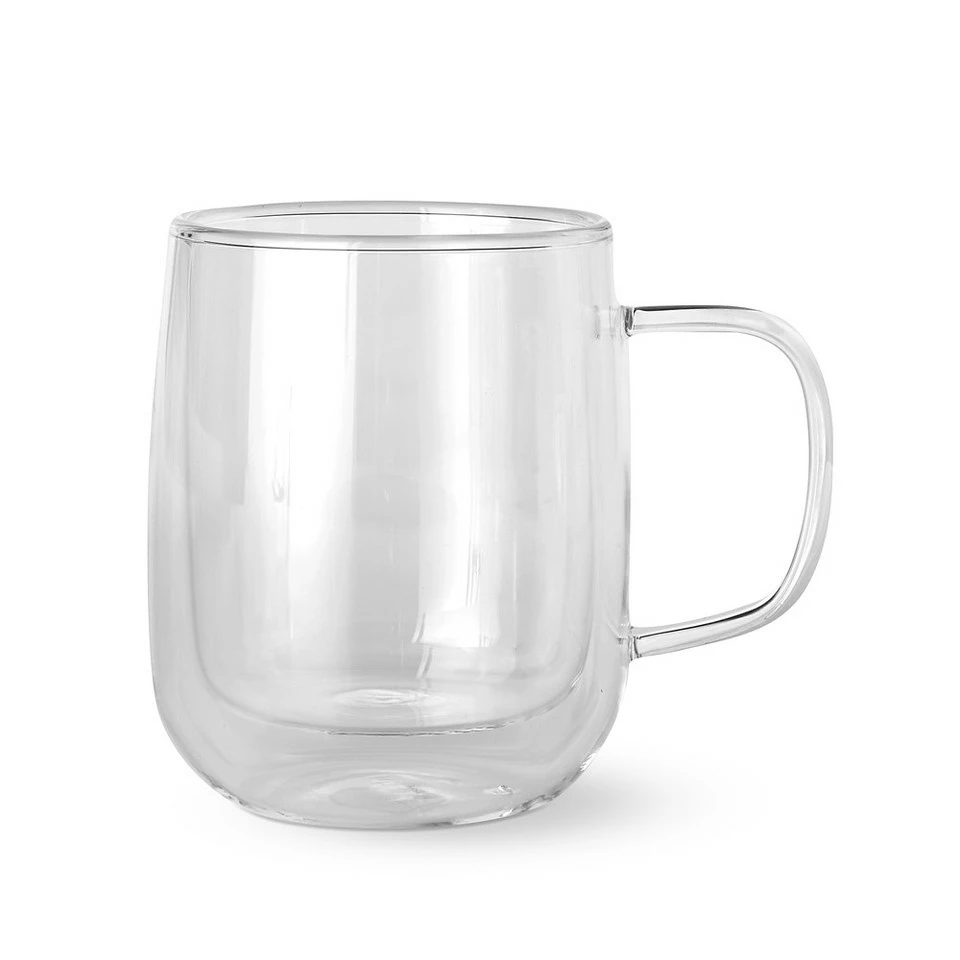 Double-Wall Glass Coffee Mug