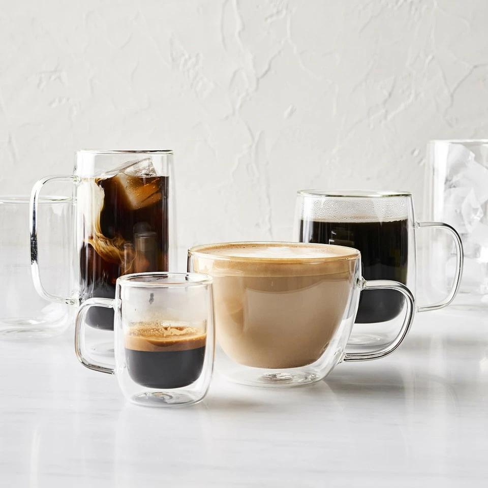 Double-Wall Glass Latte Mug - Image 7