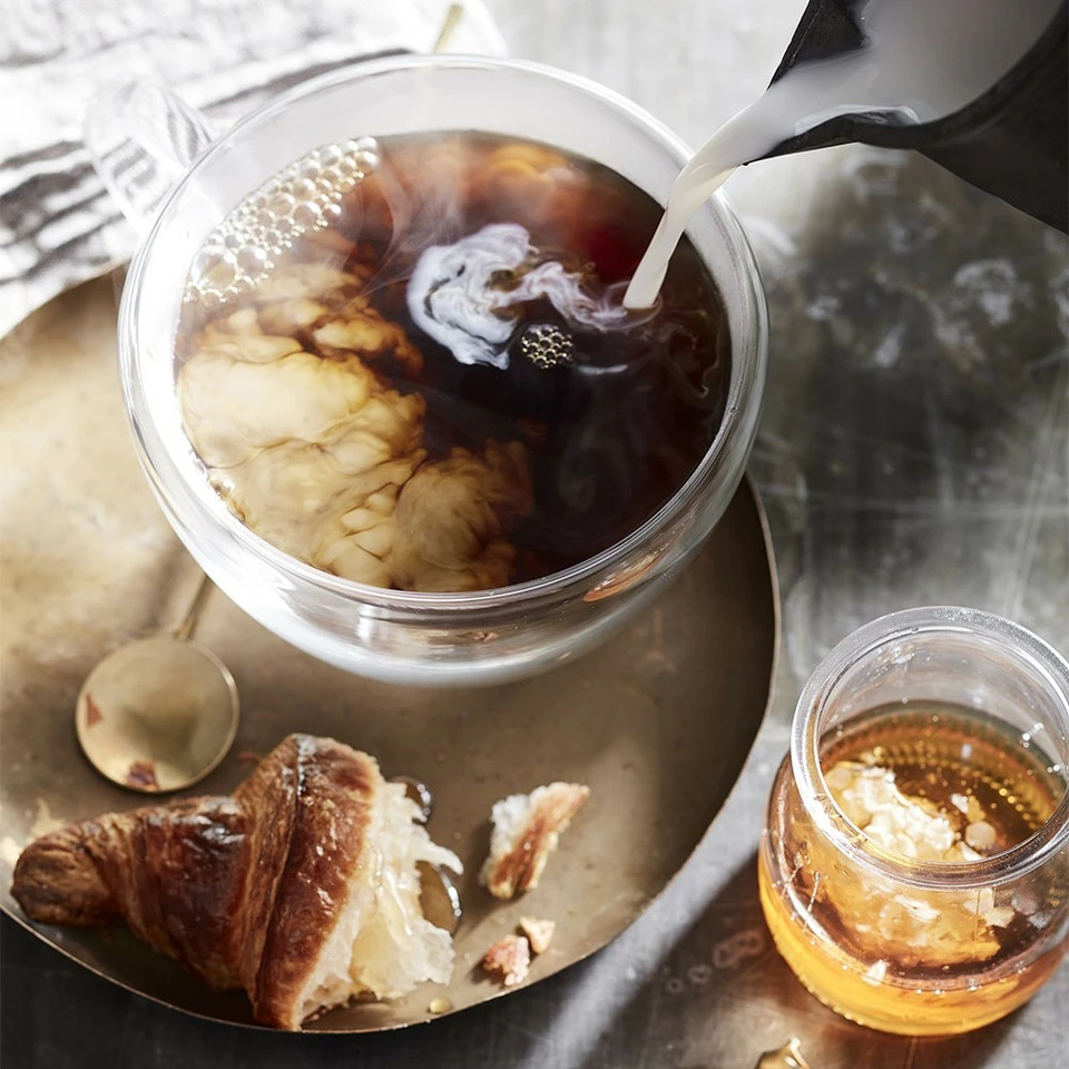 Double-Wall Glass Latte Mug - Image 9