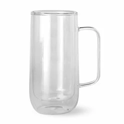 Double-Wall Glass Tall Coffee Mug