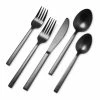 Fortessa Arezzo Brushed Black 5-Piece Cutlery Set