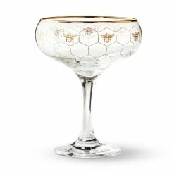 Honeycomb Coupe Glasses