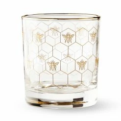 Honeycomb Double Old-Fashioned Glasses