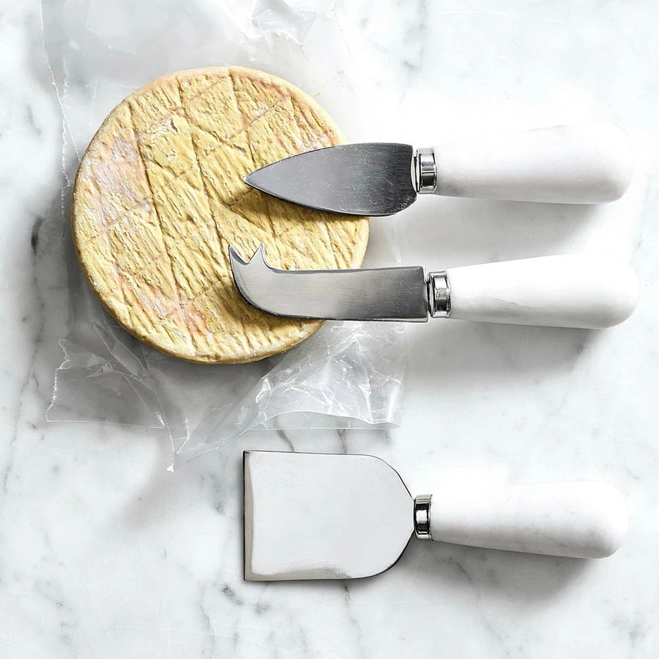 Marble Cheese Knives, Set of 3 - Image 2