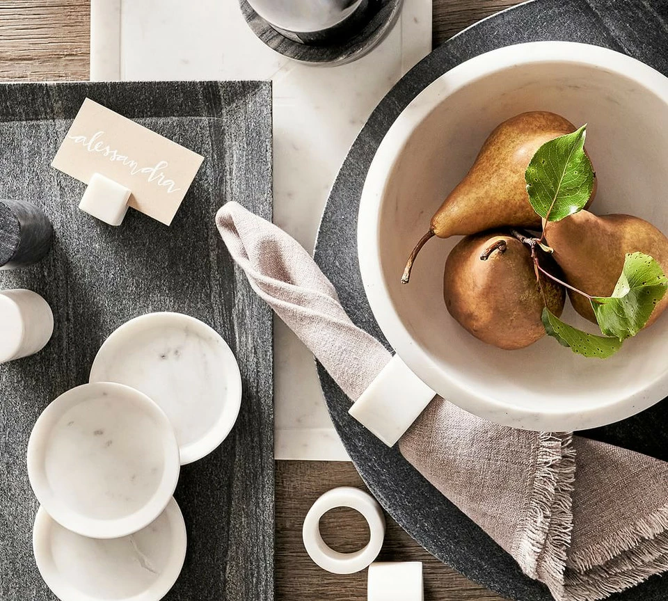Marble Napkin Ring, Each - Image 4