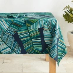Palm Round Tablecloth