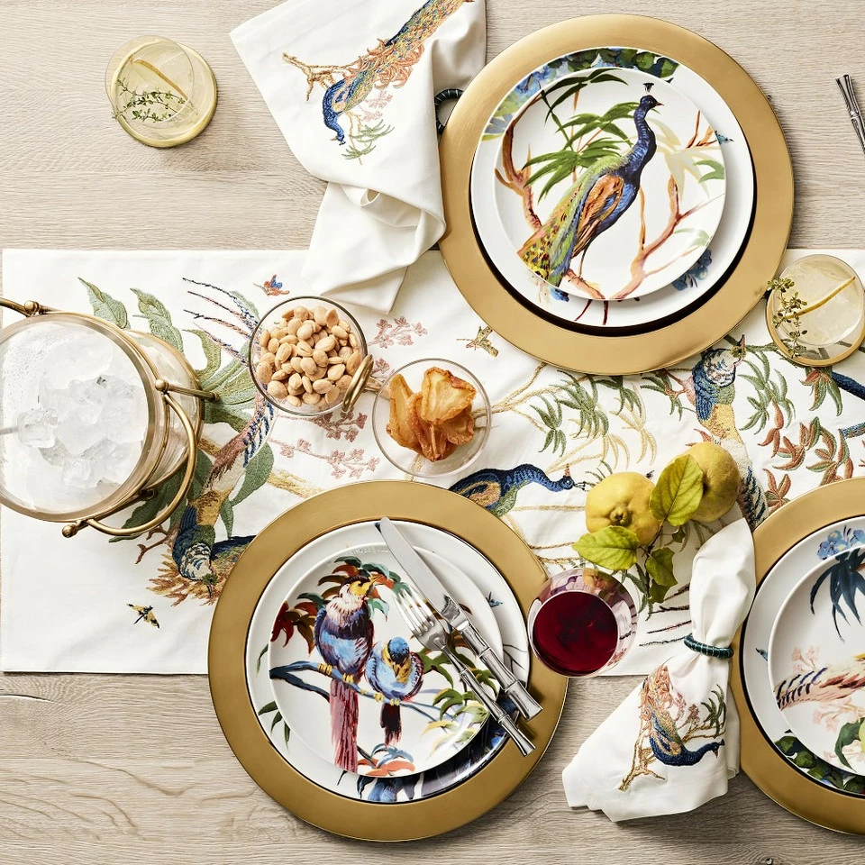 Pavao Dinner Plate - Calla Lilies - Image 5