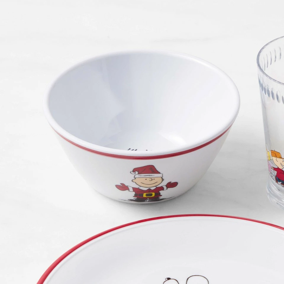 PEANUTS™ Festive Kids Melamine Set - Image 2