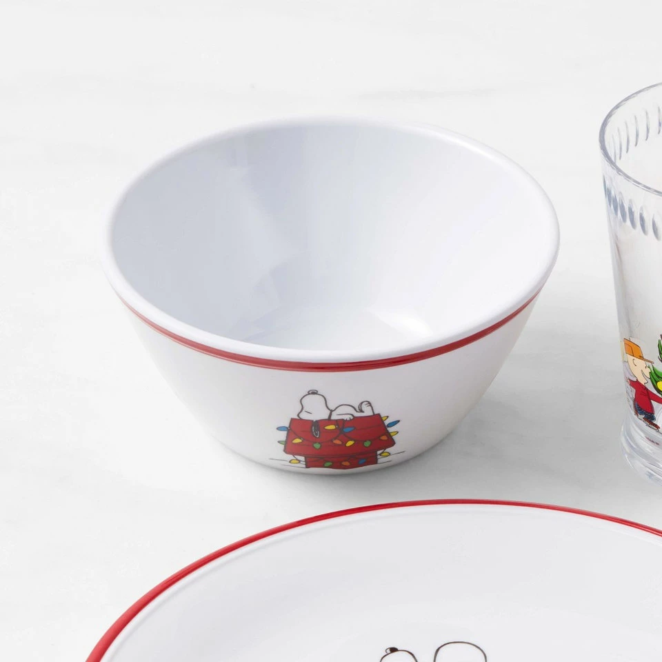 PEANUTS™ Festive Kids Melamine Set - Image 5