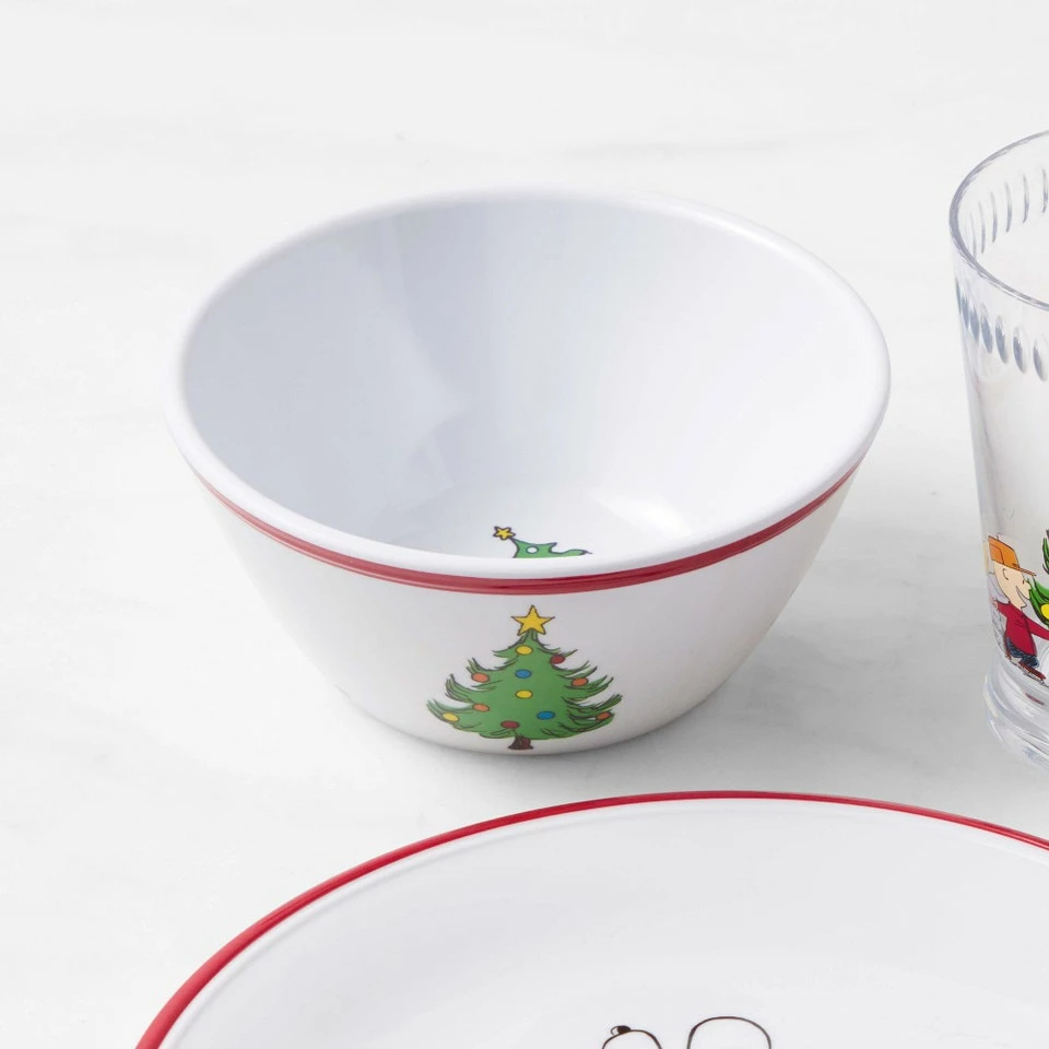 PEANUTS™ Festive Kids Melamine Set - Image 4