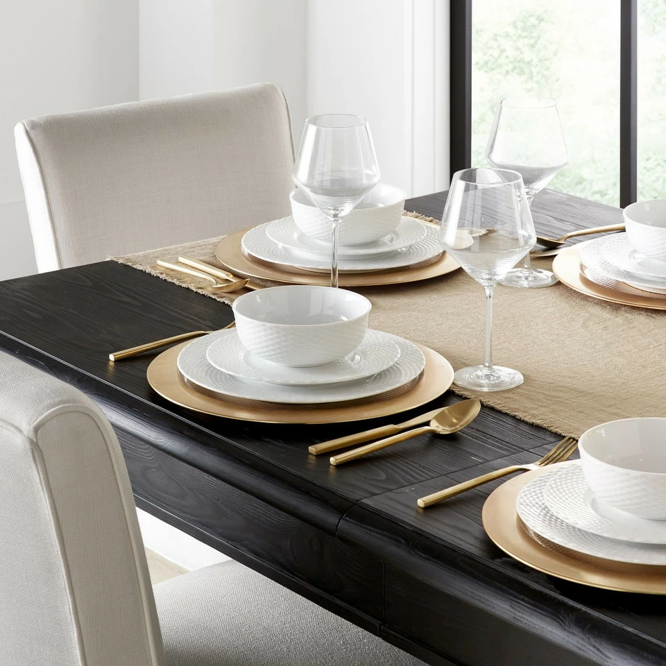 Pillivuyt Basketweave Porcelain Dinner Plate - Image 12