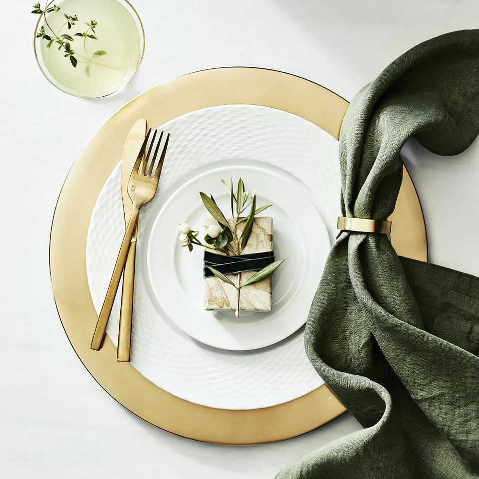 Pillivuyt Basketweave Porcelain Dinner Plate - Image 13