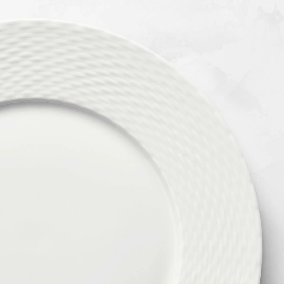 Pillivuyt Basketweave Porcelain Dinnerware Collection - Image 3