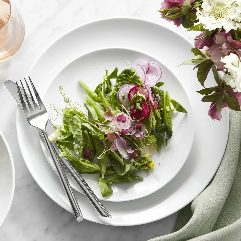 Pillivuyt Coupe Porcelain Salad Plates - Image 6