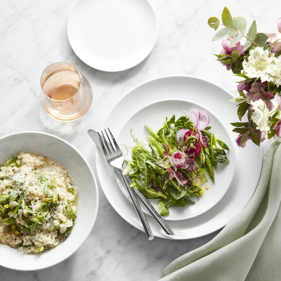 Pillivuyt Coupe Porcelain Salad Plates - Image 5