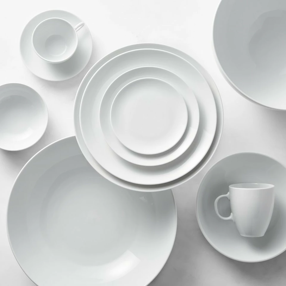 Pillivuyt Coupe Porcelain Salad Plates - Image 9