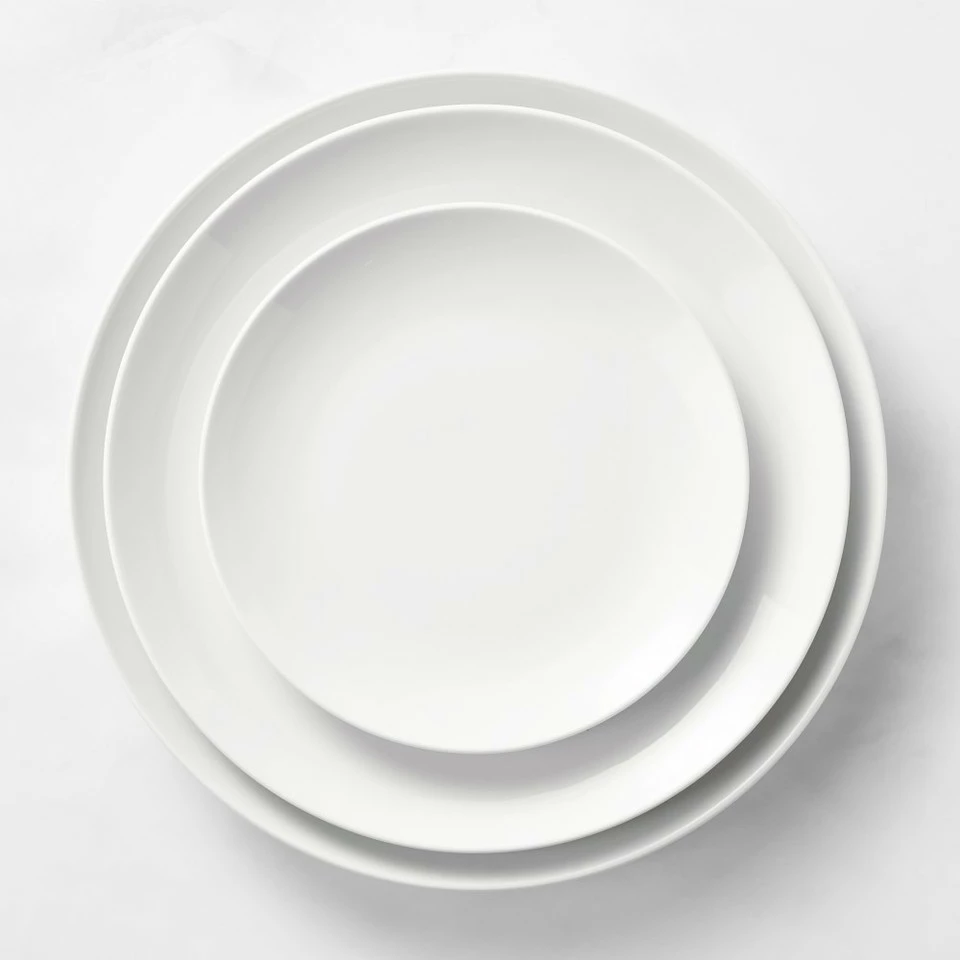 Pillivuyt Coupe Porcelain Salad Plates - Image 4