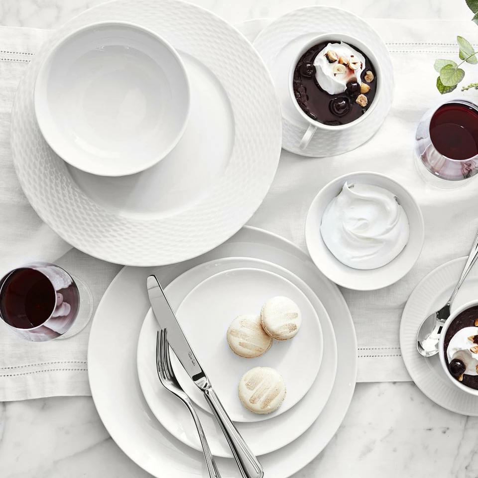 Pillivuyt Coupe Porcelain Salad Plates - Image 15