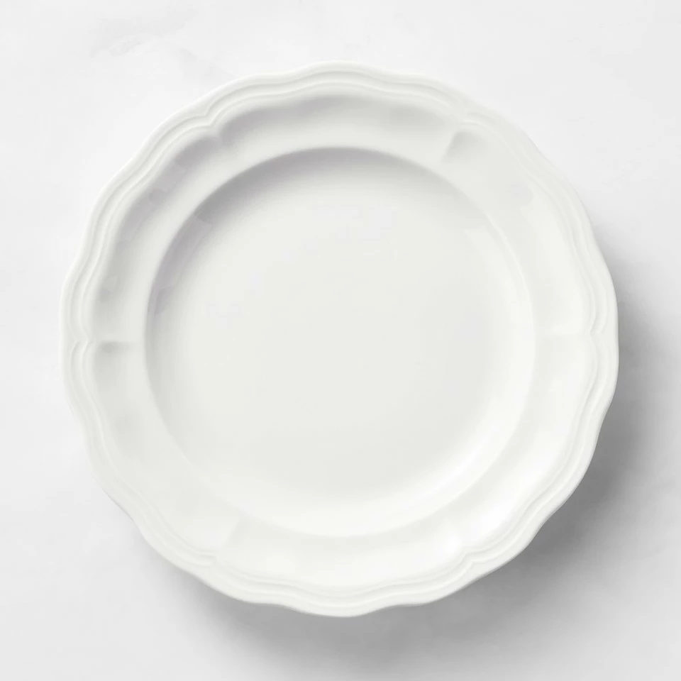 Pillivuyt Queen Anne Porcelain Dinner Plate - Image 2