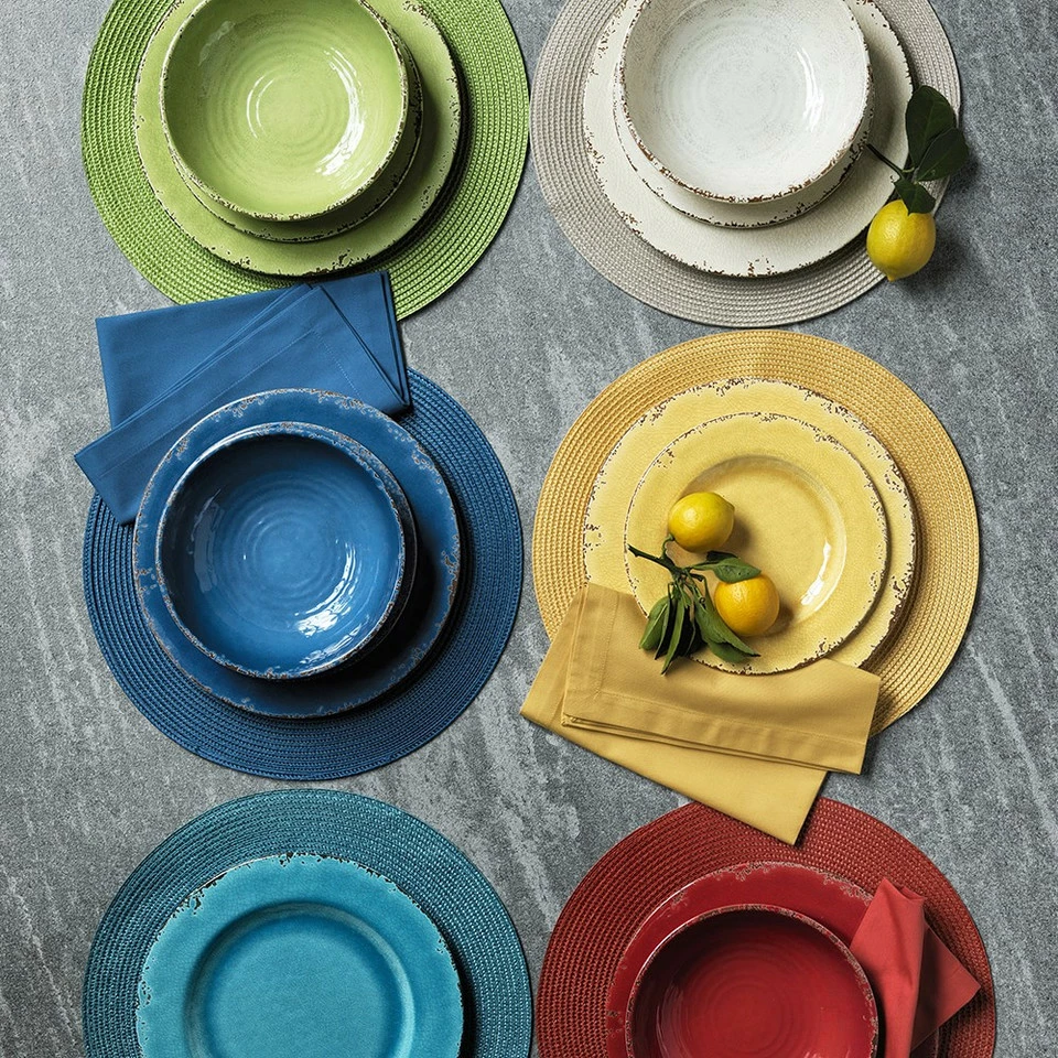 Rustic® Outdoor Melamine Mixed Bowls