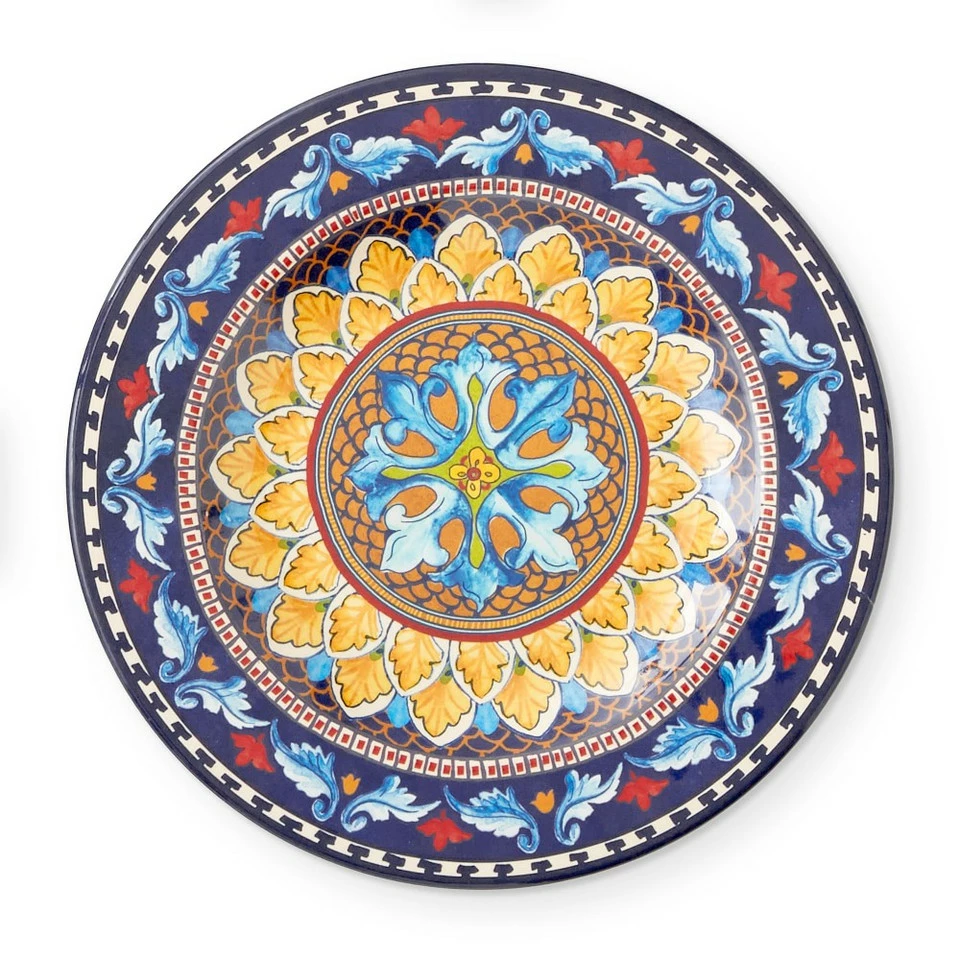 Sicily Outdoor Melamine Salad Plates, Mixed - Image 6