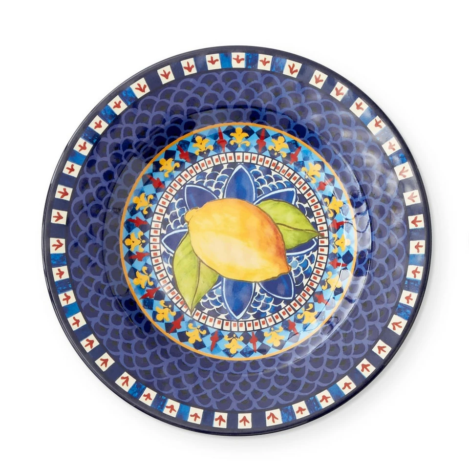 Sicily Outdoor Melamine Salad Plates, Mixed - Image 8