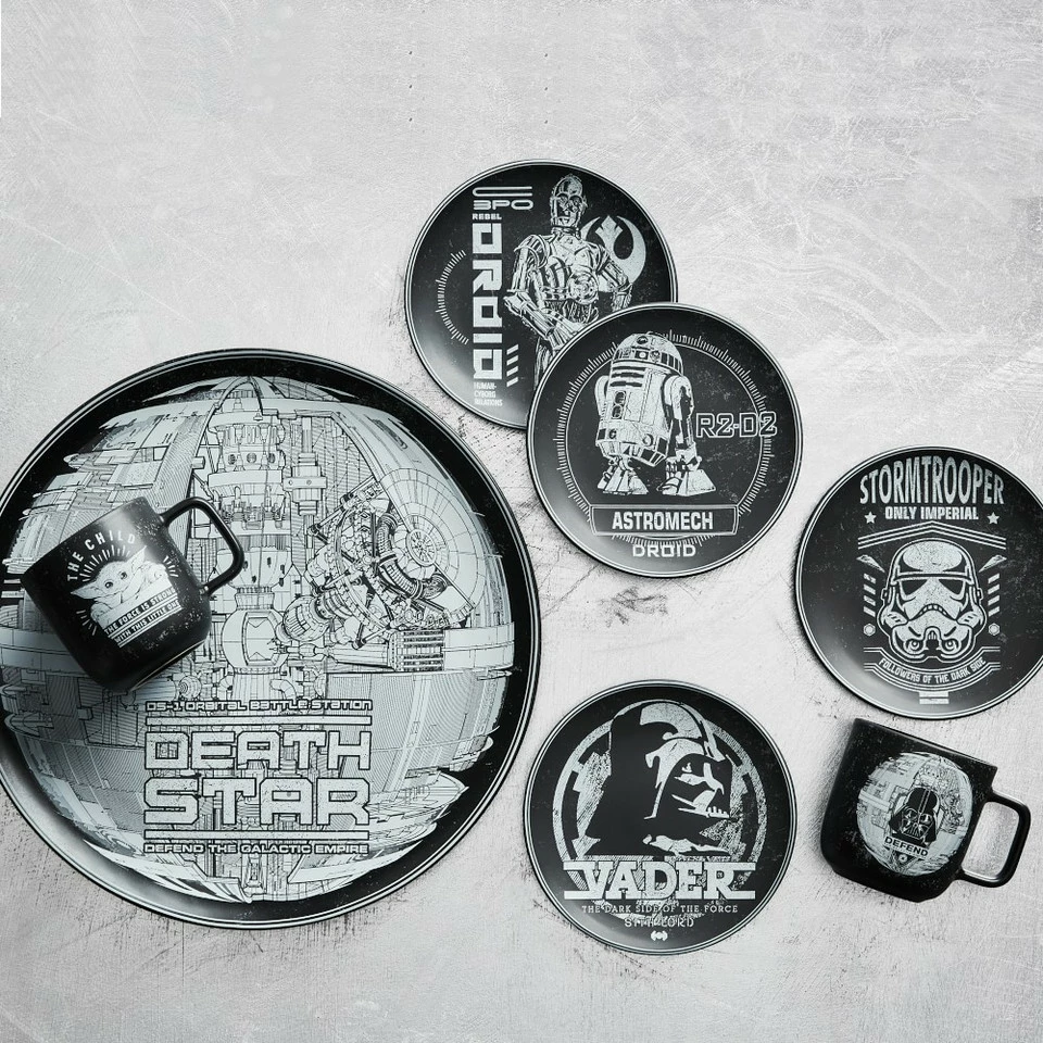 Star Wars™ Appetiser Plates - Image 2