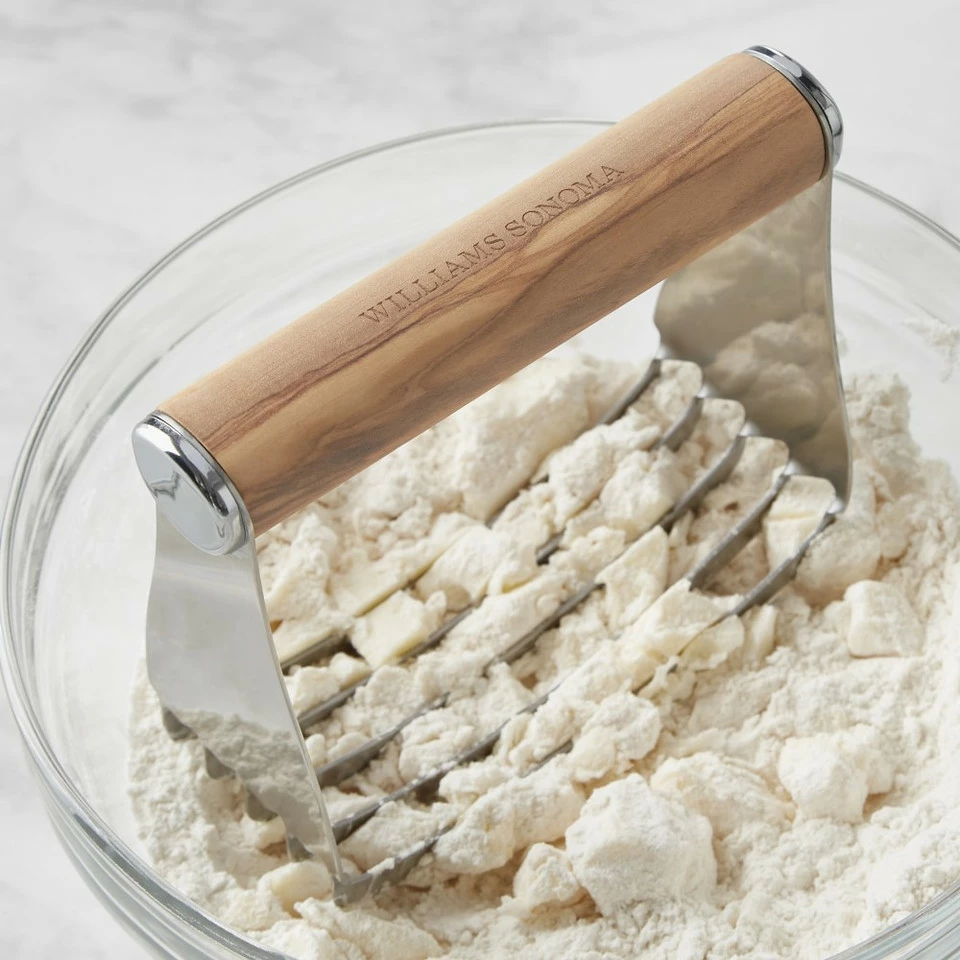 Williams Sonoma Olivewood Pastry Blender - Image 2