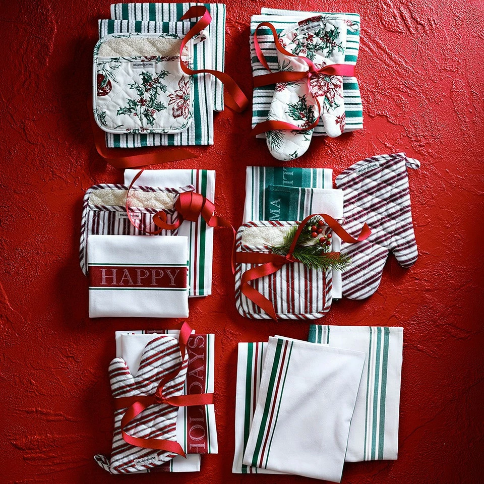 Williams Sonoma Classic Stripe Oven Mitt - Image 3