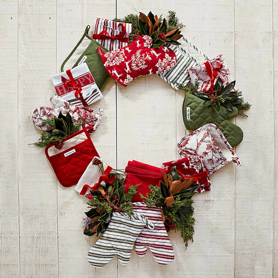 Williams Sonoma Classic Stripe Oven Mitt - Image 5